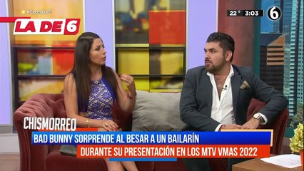 Bad Bunny sorprende al besar a su bailarín