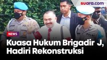 Kuasa Hukum Keluarga Brigadir J, Kamaruddin Simanjuntak Hadir Di Lokasi Rekonstruksi