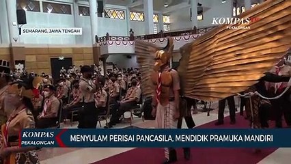 Menyulam Perisai Pancasila, Hasilkan Pramuka Mandiri
