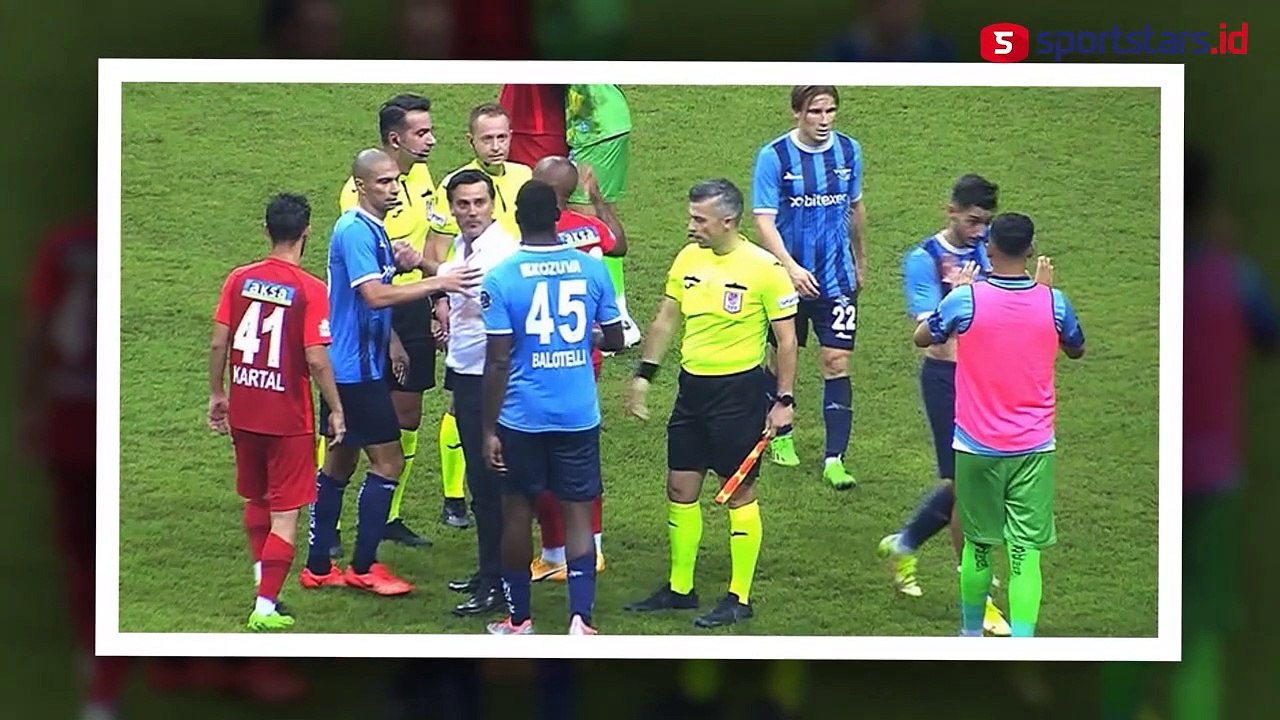 Ribut-Ribut, Vincenzo Montella Nyaris Baku Hantam Dengan Mario Balotelli