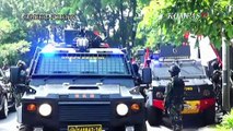 Brimob Bersenjata Lengkap Jaga Rekonstruksi Perencanaan Pembunuhan Brigadir J di Saguling