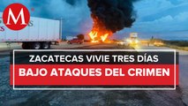 Gobernador de Zacatecas califica como inteligente los actos del crimen organizado