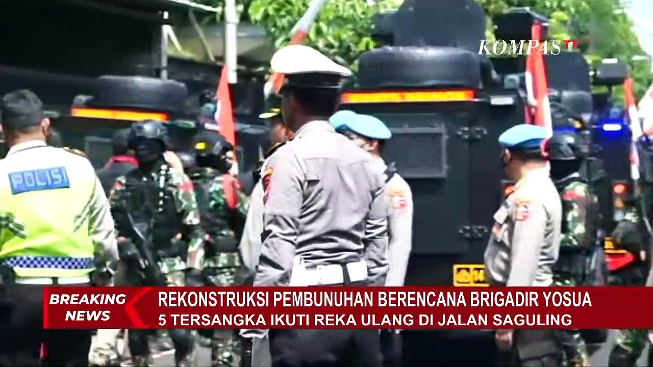 Rekonstruksi Kasus Yosua Dihadiri 5 Tersangka, Pakar Hukum Pidana Sebut Ini Membantu Pengungkapan