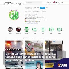 Pulang Kerja Jumpa Geng Motor, Pria Ini Terpakar Pahanya Kena Panah di Medan