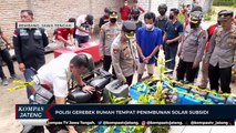 Polisi Gerebek Rumah Tempat Penimbunan Solar Subsidi di Rembang