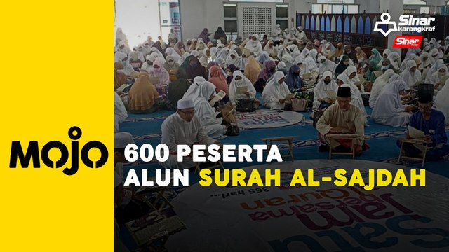 Malaysia #QuranHour 2022: Al-Sajdah bergema di Batu Pahat