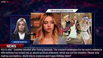 Sydney Sweeney Shuts Down Criticisms That Her Mother's 60th Birthday Was MAGA-Themed - 1breakingnews