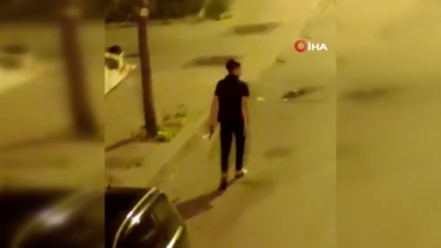 16 yaşındaki çocuk elinde kuru sıkı silahla sokak sokak dolaştı