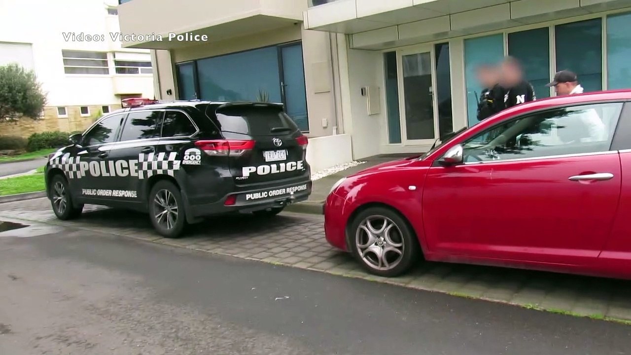 Bikie arrests Melbourne - The Courier - August 30, 2022