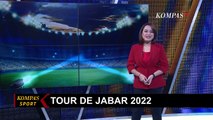 Diselenggarakan oleh Harian Kompas dan Pemprov Jabar, Peserta Tour De Jabar 2022 Finish di Alun-alun