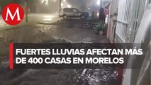 En Morelos las lluvias dejan fuertes inundaciones