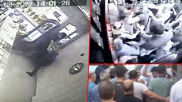 İstanbul’da film gibi soygun girişimi! Gaspçı çifti linçten polis kurtardı