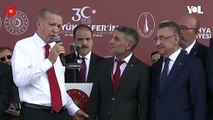 Erdoğan: Bir de utanmadan diyorlar ki 'işsizlik var', ne işsizliği ya; yeter ki iş istesin vatandaş, iş çok