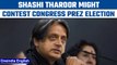 Shashi Tharoor contemplating on contesting elections for Congress President | Oneindia News *Culture