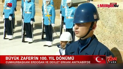 Büyük Zafer'in 100. yılı! Erdoğan: Türkiye'nin inşası engellenemeyecek