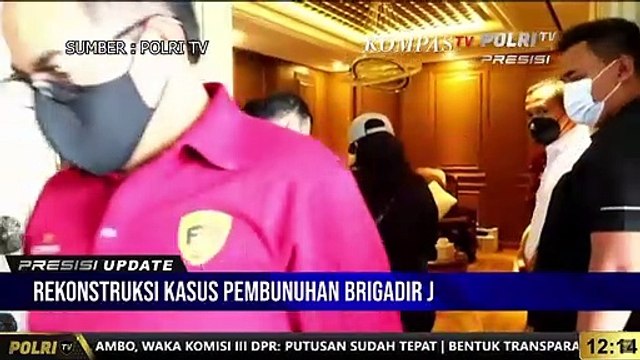 Momen Ferdy Sambo Peluk Putri Candrawathi di Rekonstruksi Pembunuhan Brigadir J