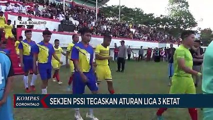 Sekjen PSSI Tegaskan Aturan Liga 3 Ketat