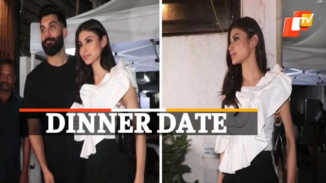 Mouni Roy & Husband Suraj Nambiar Clicked Leaving Restaurant