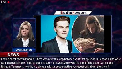 Tải video: From Young Ned Stark to Elrond: 'Rings of Power' Star Robert Aramayo Compares 'Game of Thrones - 1br