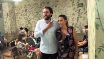 Elena Tablada y Javier Ungría, unidos por su pequeña Camila