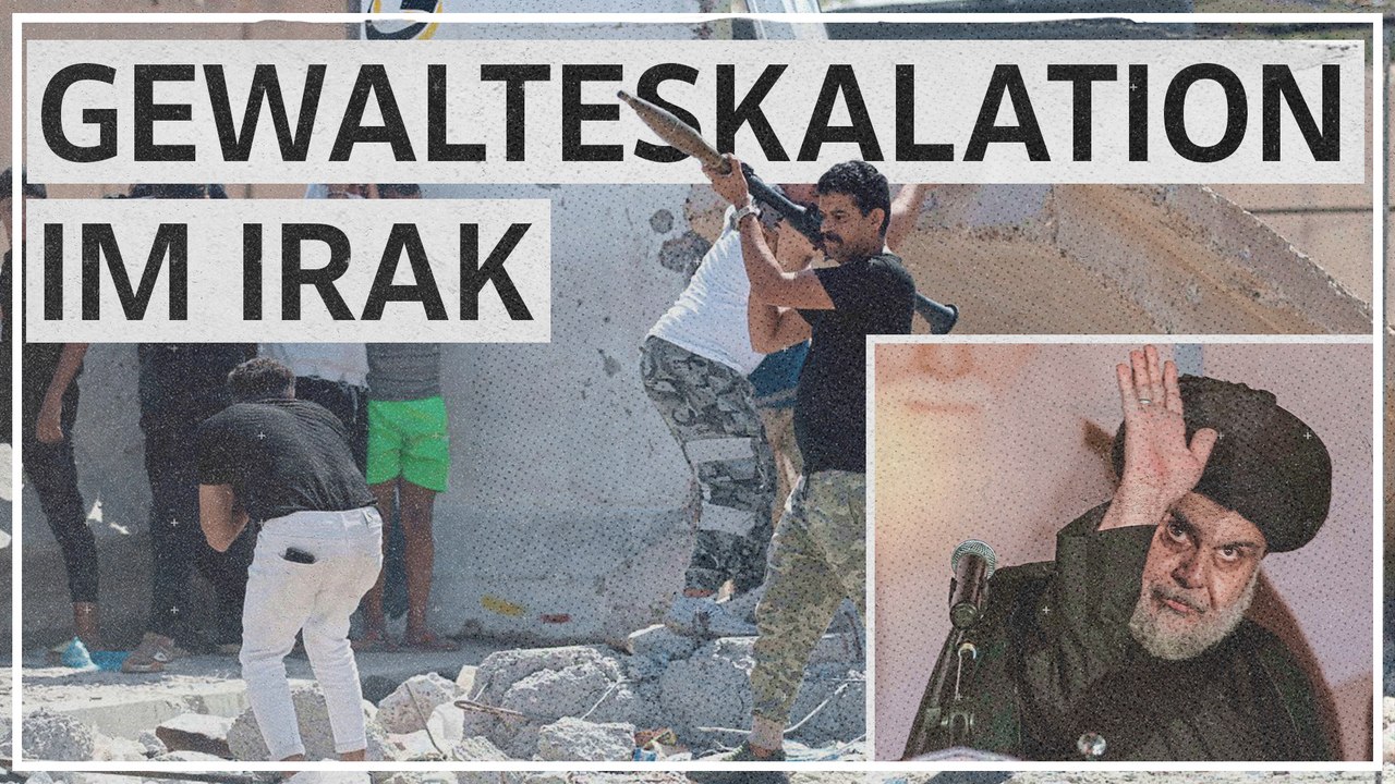 Gewaltsame Proteste von Al-Sadr-Anhängern halten an