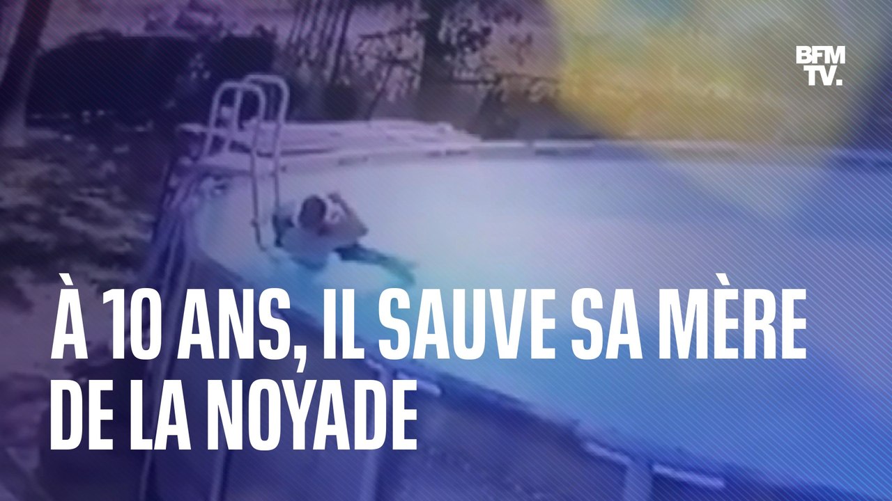 À 10 ans, il sauve sa mère de la noyade