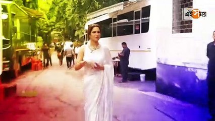 সাদা শিফনে নেটপাড়ায় ঝড় তুললেন অঙ্কিতা