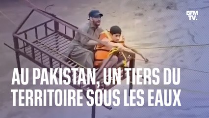 Download Video: 1100 morts, un million de maisons détruites... Les images des inondations catastrophiques au Pakistan