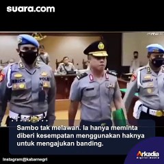 Detik-detik Polwan Menangis Mendengar Putusan Ferdy Sambo Dipecat