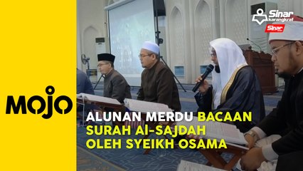 Alunan bacaan Syeikh Osama bergema di Perak