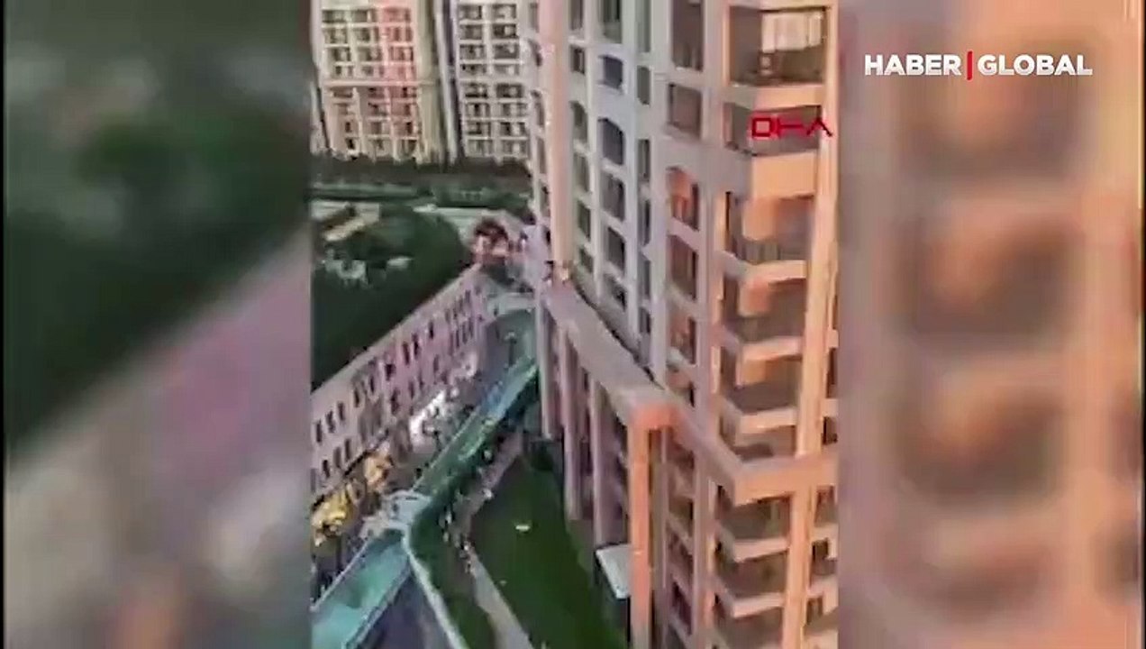 Korkunç olay! 14 yaşındaki çocuk 9. kat penceresinden 6. kata düştü