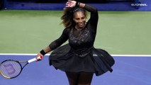 Tochter Olympia (4) mit dabei: Serena Williams gewinnt Auftakt-Match bei US-Open