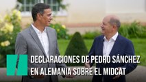 Declaraciones de Pedro Sánchez en Alemania sobre el Midcat