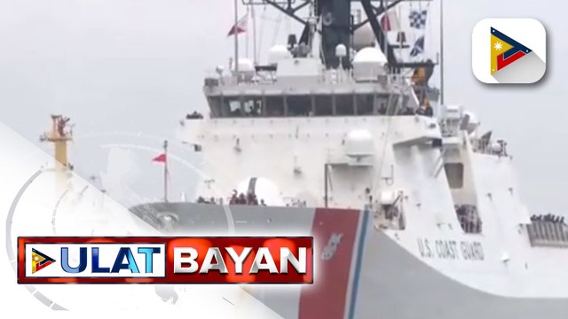 Barko ng US Coast Guard na Cutter Midgett WMSL-757, nakatakdang makilahok sa isang joint search and rescue exercise kasama ang PCG sa Sabado