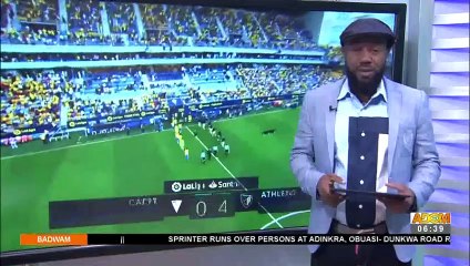 Badwam Sports News on Adom TV (30-8-22)