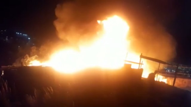 Enorme incendio en Ciudad Bolívar deja 15 vivienda incineradas y a 39 personas afectadas