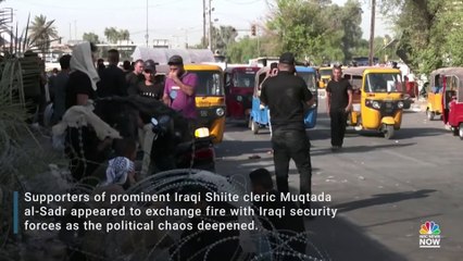 Violent Clashes In Iraq Spill Over Into Second Day Due To Deepening Political Chaos