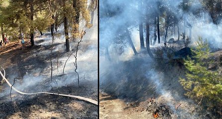 Antalya’da orman yangını: Müdahale ediliyor