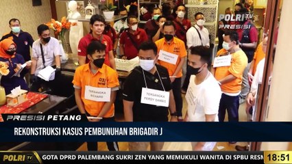 Rangkaian Rekonstruksi Pembunuhan Brigadir J