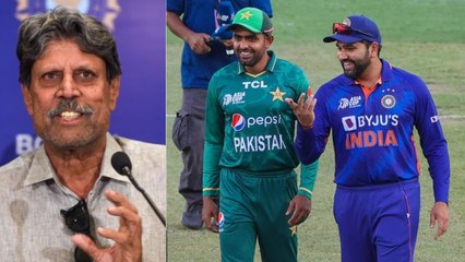 IND vs PAK మ్యాచ్, భిన్న అభిప్రాయాన్ని వ్యక్తం చేసిన కపిల్ *National | Telugu OneIndia