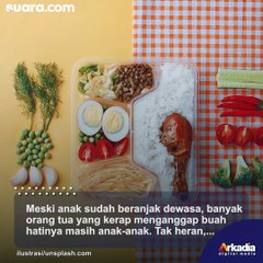 Aksi Ibu Ini Bikin Salut, Ketika Rutin Bawakan Makan Siang saat Anak Pertama Kali Kerja