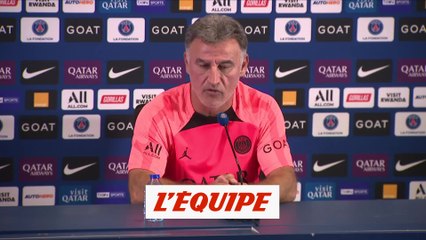 Galtier : «Il va y avoir des changements» - Foot - L1 - PSG