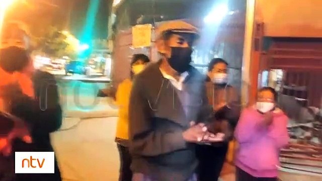 Vecinos protestan por inseguridad