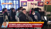 La libreta abierta como sistema de promoción funcionará hasta marzo de 2023