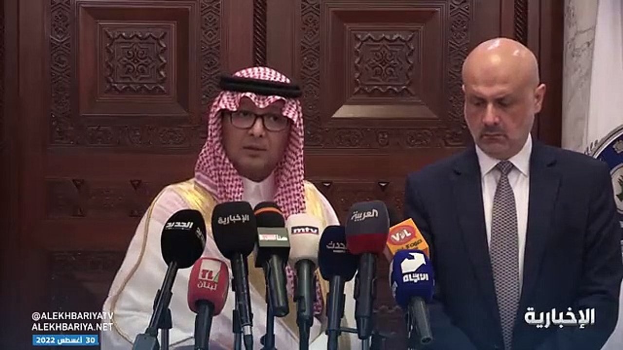 فيديو سفير المملكة لدى لبنان وليد بخاري 700 مليون حبة ومئات الكيلوغرامات من الحشيش المخدر إجمالي ما تم ضبطها في المملكة قادمة من لبنان منذ 2015 -