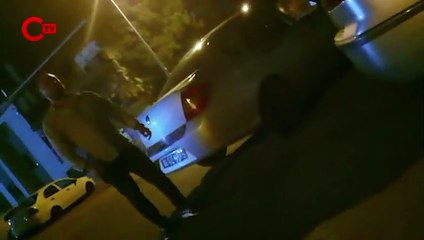 AKP'li Keçiören Belediyesi çalışanları, 'burada içki içemezsiniz' diyerek yurttaşların üzerine yürüdü