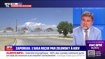 Télécharger la video: Ukraine: les représentants de l'AIEA reçus par Volodymyr Zelensky à Kiev