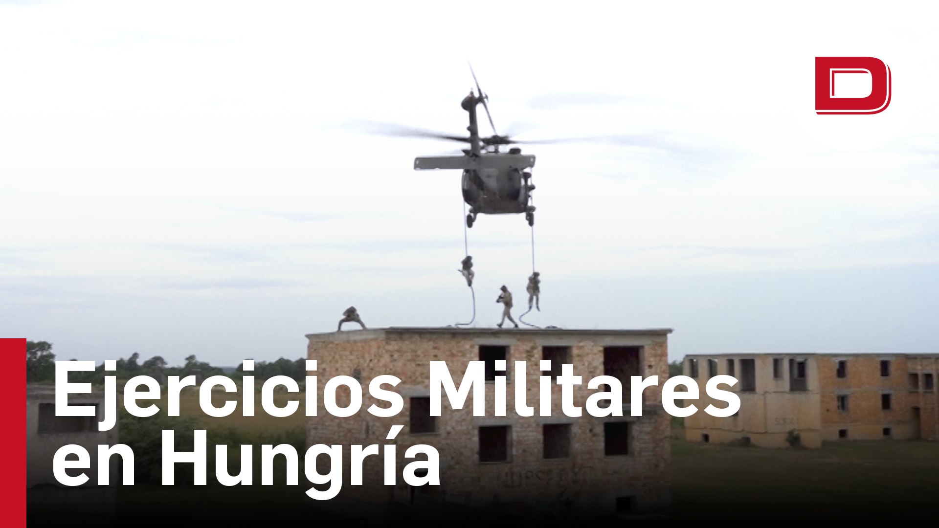 Ejercicios Militares con helicópteros en Hungría