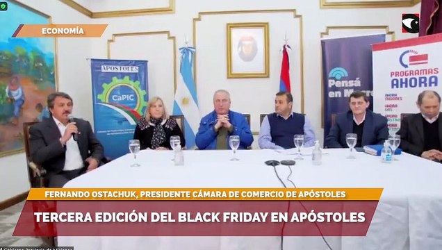 Tercera edición del Black Friday en Apóstoles