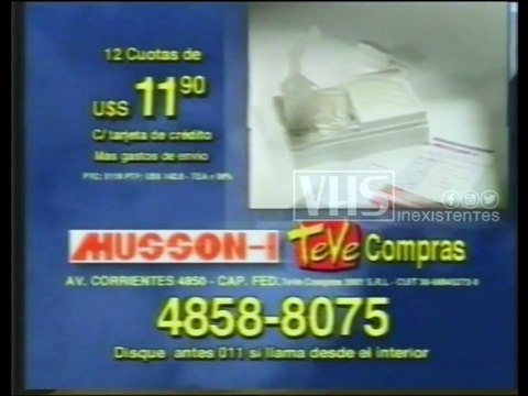 América TV Satelital 🇦🇷 - Tandas Publicitarias (2000)